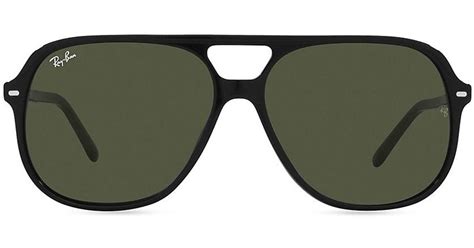 ray ban 60mm oversized square sunglasses